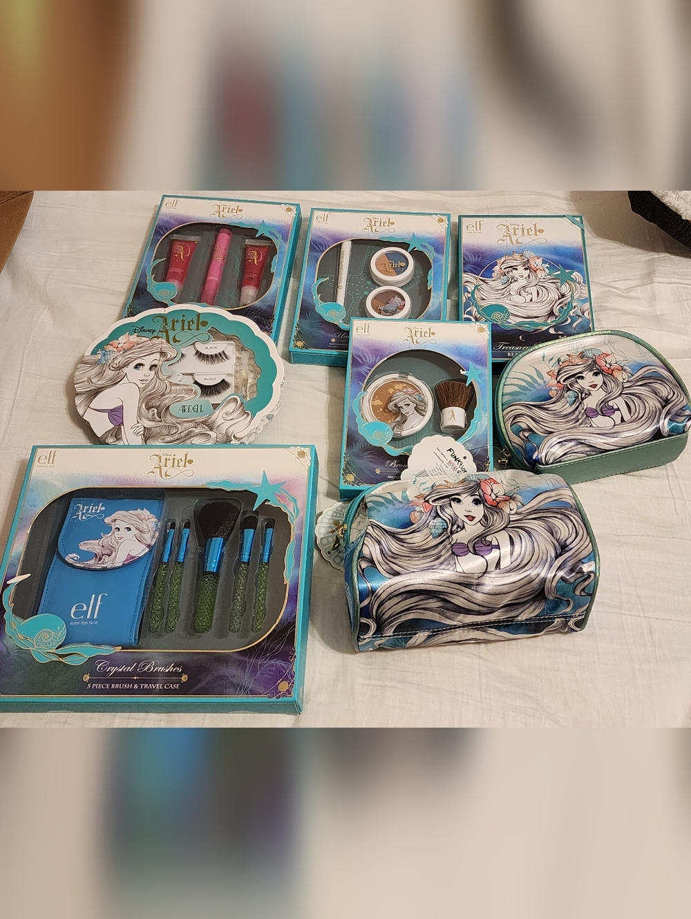 ELF Limited Edition Ariel Mermaid Makeup Entire Set!! Brand NEW!!